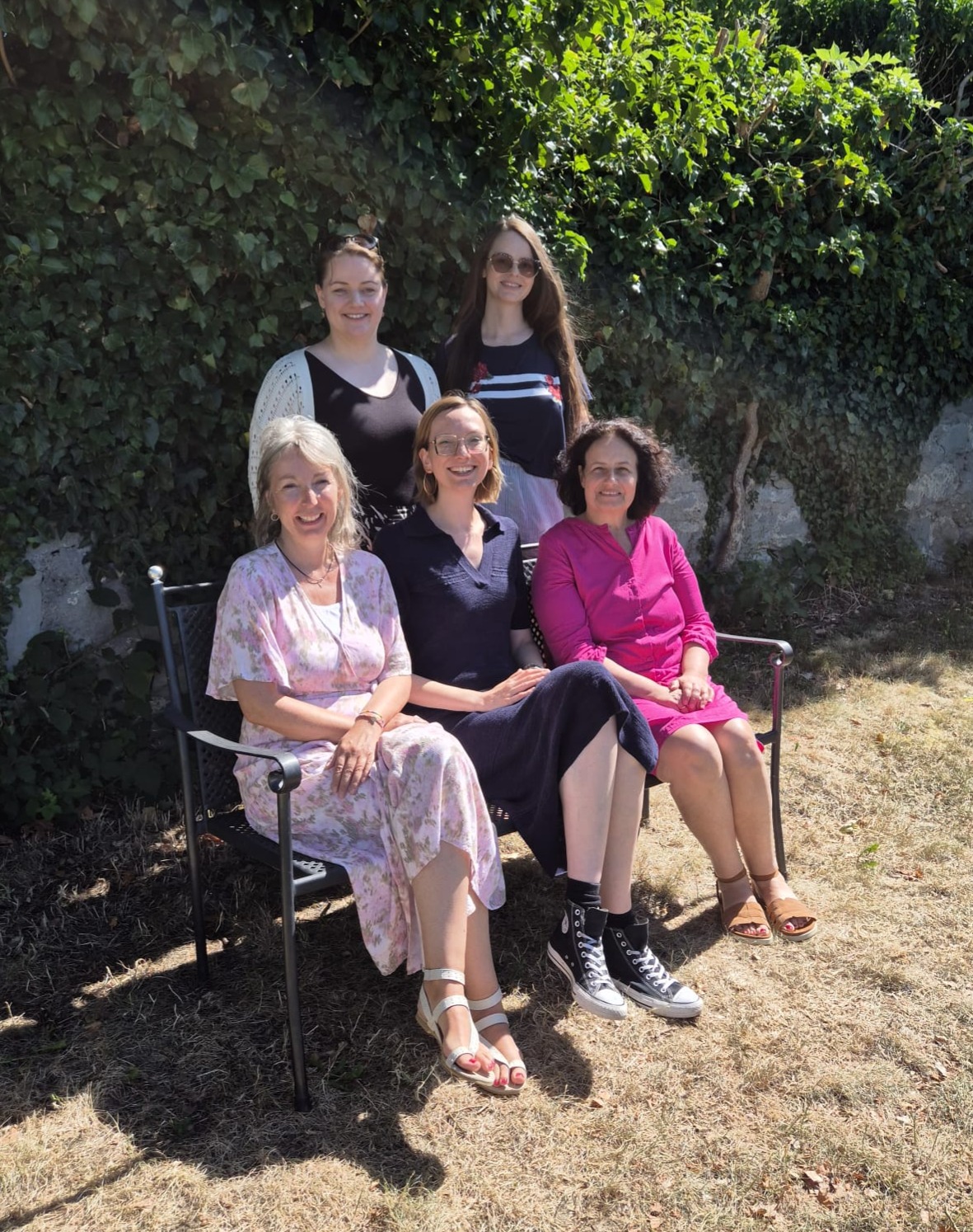 (v.l. Annette Zoll-Decandia, Sandra Arendarczyk, Jitka Sklenářová, Larah Fritz, Alexandra-Gabriele Keim) 